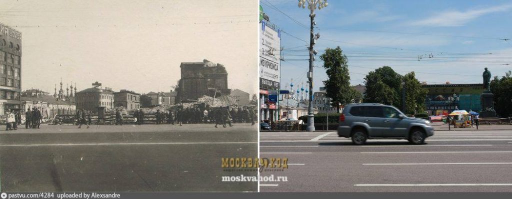 Любимый город Москва: достопримечательности в фотографиях. Как менялась Москва с десятилетиями - Места в Москве