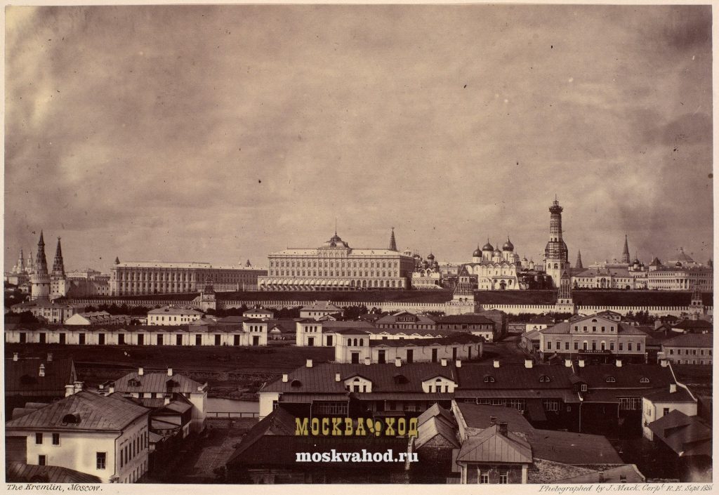 Интересные факты о Москве - десять фотографий из 1856 года - места в Москве