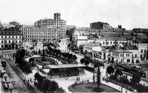 Московские площади и скверы. Арбатская площадь