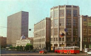 Московские троллейбусы-гармошки