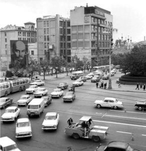 Московские троллейбусы-гармошки